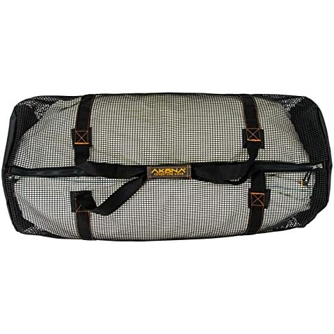 AKONA Caspian DX. A deluxe Mesh Duffel Bag with PVC Coated Mesh for all Water Sports Activities Cover