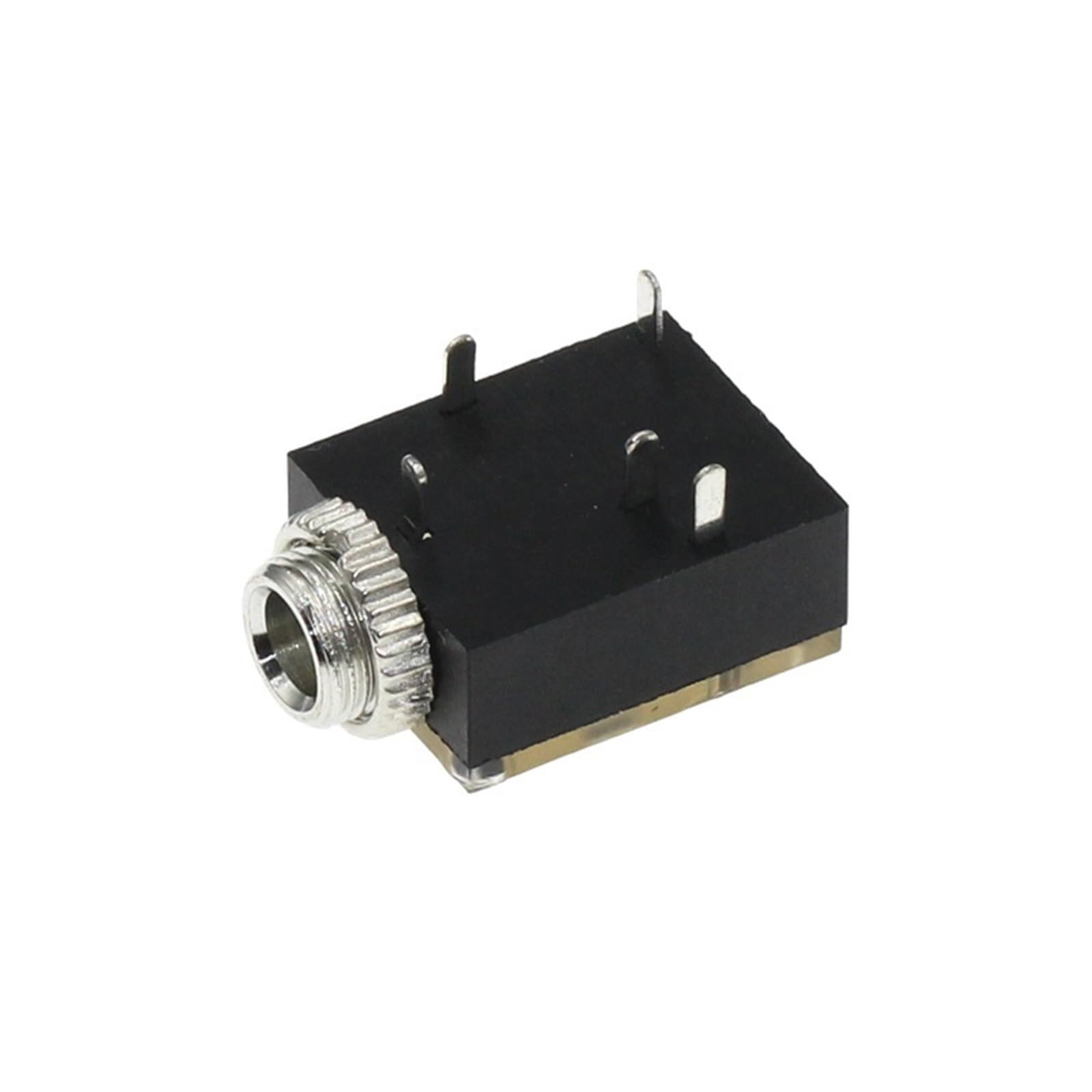 PJ-324M Lot de 10 prises jack audio stéréo 5 broches 3,5 mm Montage sur panneau PCB