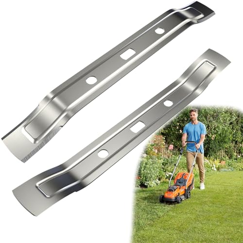 Mockotta 2 Stück Mähroboter Messer, Kompatibel mit Compatible with Stihl Mähroboter iMOW RMI 422 422P 422PC RMI422 P C,Mähroboter Messer Edelstahl-Ersatzklingen,Rasentrimmer Messer