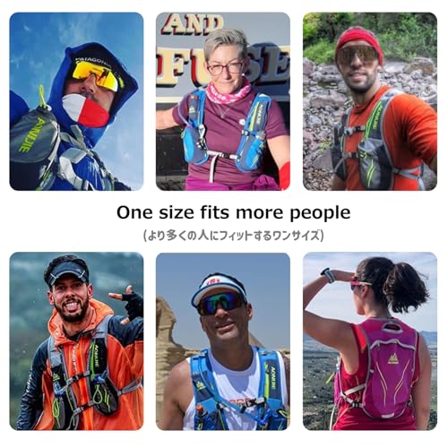 Azarxis Colete De Hidratação Para Corrida, Mochila 5,5L Mulheres E Homens, Trilha, Maratona, Ciclism