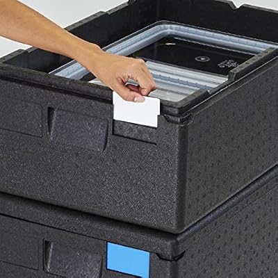 Cambro GoBox ID Labels/Menu Card Set, 5 Color | 1/Set