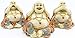 3 Feng Shui Hear See Speak No Evil Happy Face Laughing Buddha Figurine Home Decor Statue Gift / Birthday Gift / house warming gift We Pay Your Sales Tax.