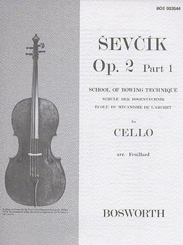 Otakar Sevcík: Cello Studies Op.2 Part 1: School of Bowing Technique