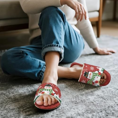Wanyint Womens Fluffy Slippers Comfortable Mens Slippers Y2K Fleece Open Toe Fleece Slides Winter Sandals Indoor House Shoes3