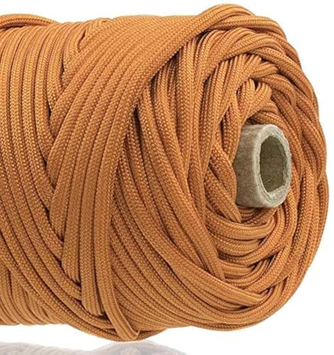 GOLBERG 750lb Paracord/Parachute Cord – Authentic Mil-Spec Type IV 750 lb Tensile Strength Strong Paracord – Mil-C-5040-H – 100% Nylon – Made in USA