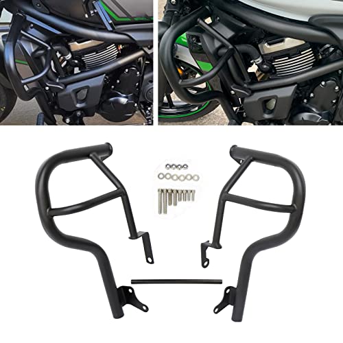 Worldmotop Highway Engine Guard Crash Bars Protector Compatible With Kawasaki Vulcan S 650 Vn650 En650 2015 2016 2017 2018 2019 2020 2021(For Vn650 Crash Bar) #TOP28