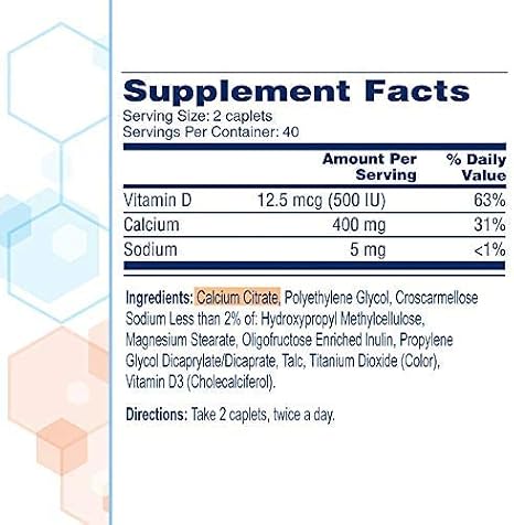 Citracal Petites with Vitamin D3, 200-Count (Pack of 4 (200 tabs ea))