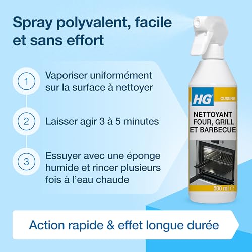 HG nettoyant four, grill et barbecue – vue 5