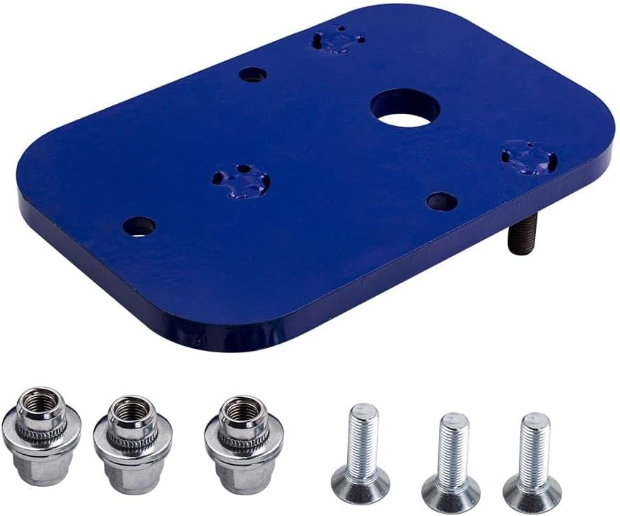 maXpeedingrods Spare Wheel Lift Kit for Mitsubishi Pajero Ns Nt Nw Nx 2008-2017 Blue