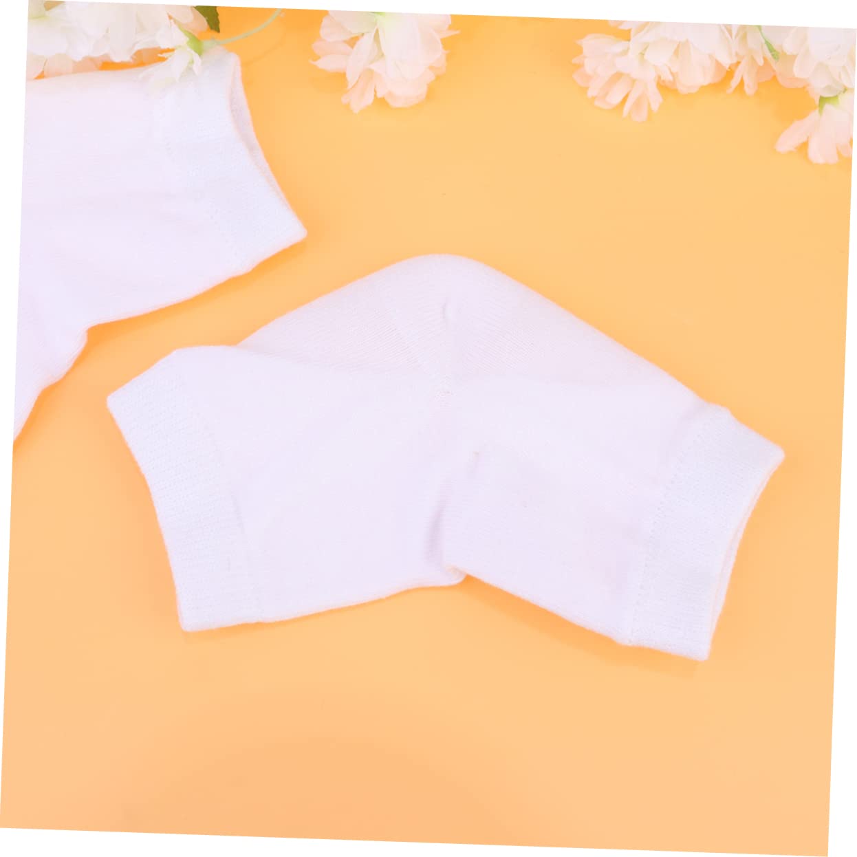 NOLITOY 3sets Moisturizing Gel Heel Socks Ankle Socks Crack Protection Comfortable Footwear 2pairs*3