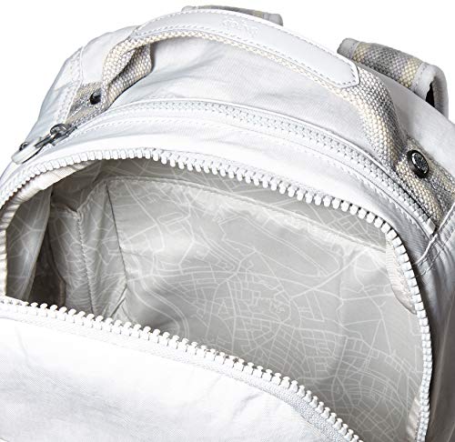 Mochila Kipling Seoul Cinza