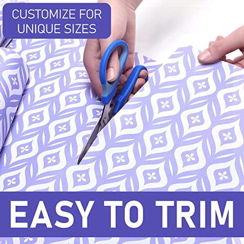 10 Sheets Drawer Liners For Dresser Lavender Scented Drawer Liners Drawer Paper Liner Non Adhesive Scented Liners For Drawers Fragrant Drawer Liners For Home Shelf Closet (Fresh Pattern, Lavender) #TOP3