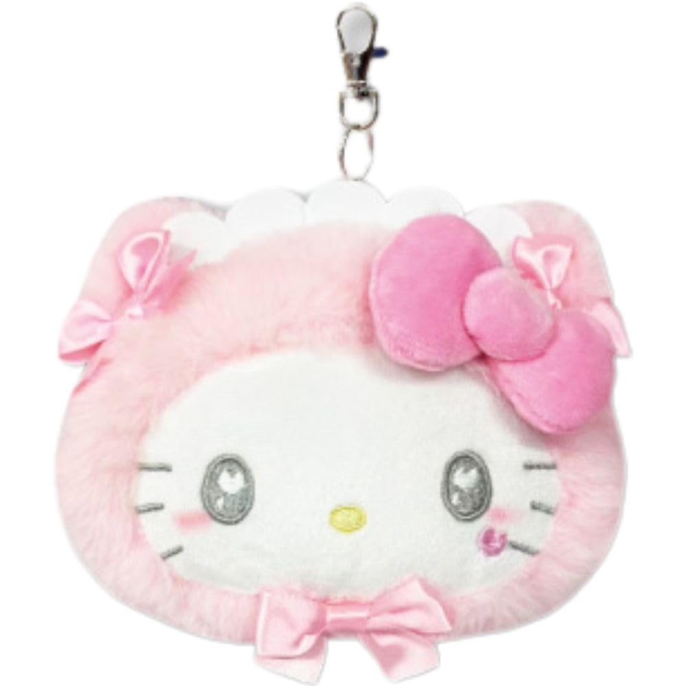 Amazon｜畑山商事 サンリオ フェイスリールパスケース ねこねこメイド