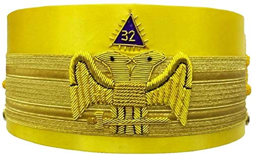 Casquette Maçonnique 32ème Degré pour cérémonies officielles du REAA