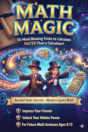 Math Magic: 50 Mind-Blowing Tricks: 50 Mind-Blowing Tricks to Calculate FASTER Than a Calculator!