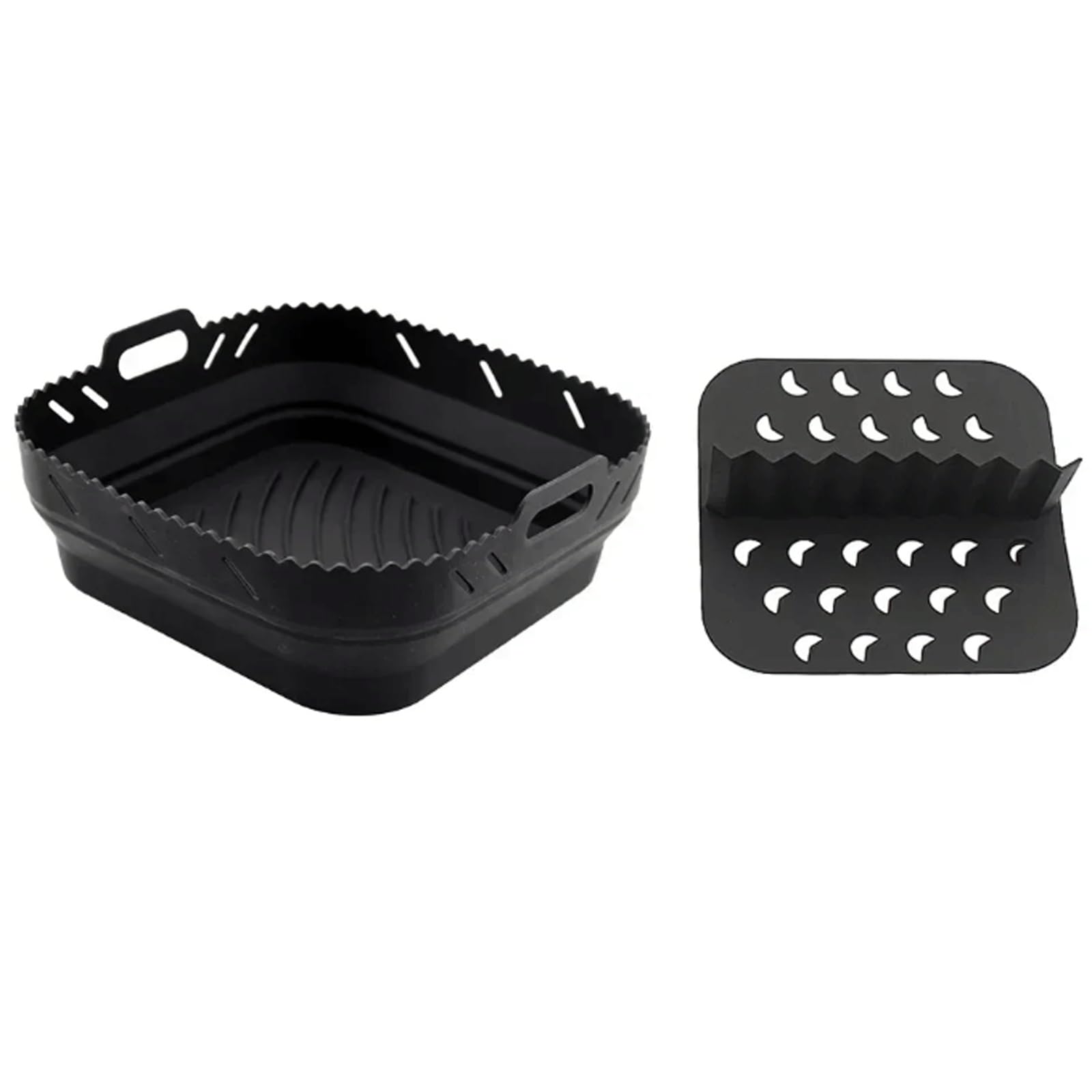 Tapis silicone friteuse à air chaud panier réutilisable antiadhésif four