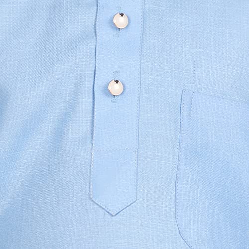 Image of SG YUVRAJ Raw Silk Kurta Set for Boys
