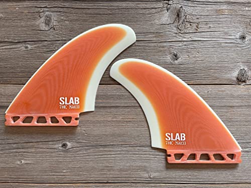 Slab- Twin Fins The MakoOrange Cream Futures