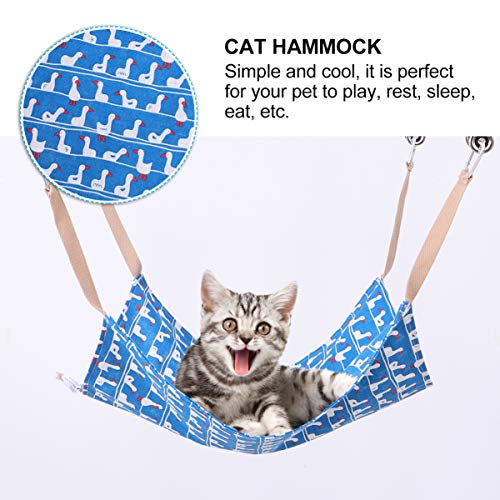 Popetpop rede para gatos, cama de rede suspensa, cama para gatos, cães pequenos, coelhos, animais pe