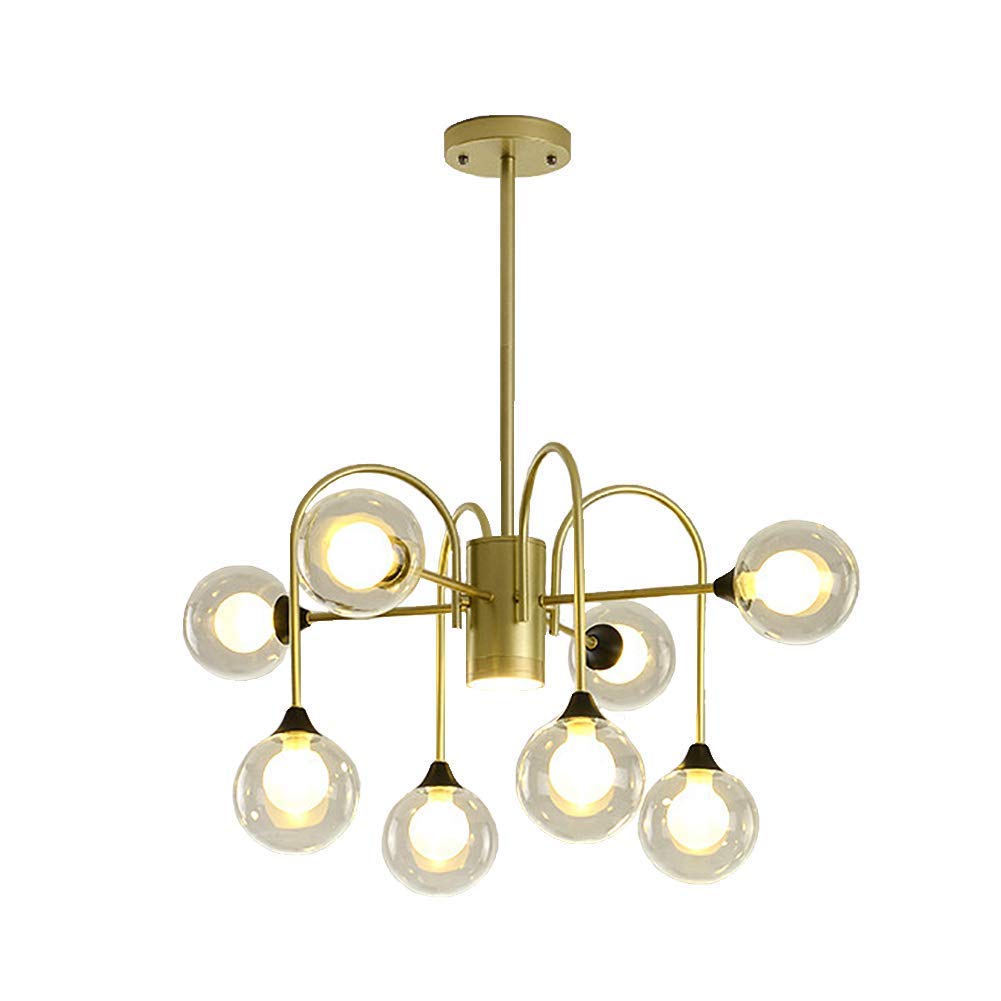 LYMSXAZOU Vintage Industrial Ceiling Light Fixture10 Adjustable Lights for Dining Room Kitchen Living Chandelier DoubleLayered Design Modern Home Lighting