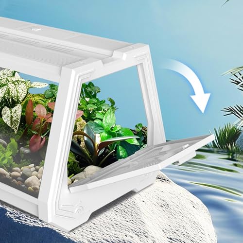 Terrário Para Répteis - Terrário Para Répteis Com Ventilação | Gaiola Portátil Com Ventilação Reforç