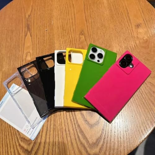 Coque iPhone 14 Pro Max Jaune Silcone Souple Antichoc de Luxe - 7