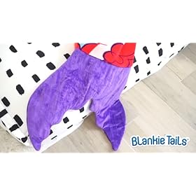 Blankie Tails Valentines Day Gift for My Little Pony Lovers | Double Sided Mermaid Tail Blanket, Perfect Valentines Day… 5186Rsm1NpL. SS280