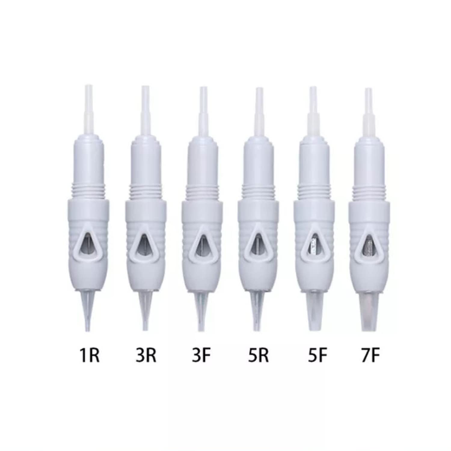 SELWAY Disposable Screw Micro-blading Flat Needle Cartridges, 3F, 5F & 7F Semi-Permanent Makeup I Eyebrows I Lips and Body Tattoo Needle Cartridges (Pack of 15, 5F Needle Cartridges)-picture-34