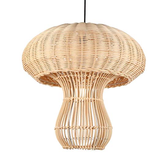 Lustre en bambou créatif luminaire artistique fait main