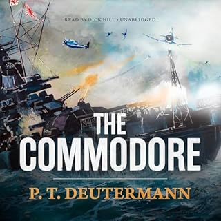 The Commodore Audiolibro Por P. T. Deutermann arte de portada