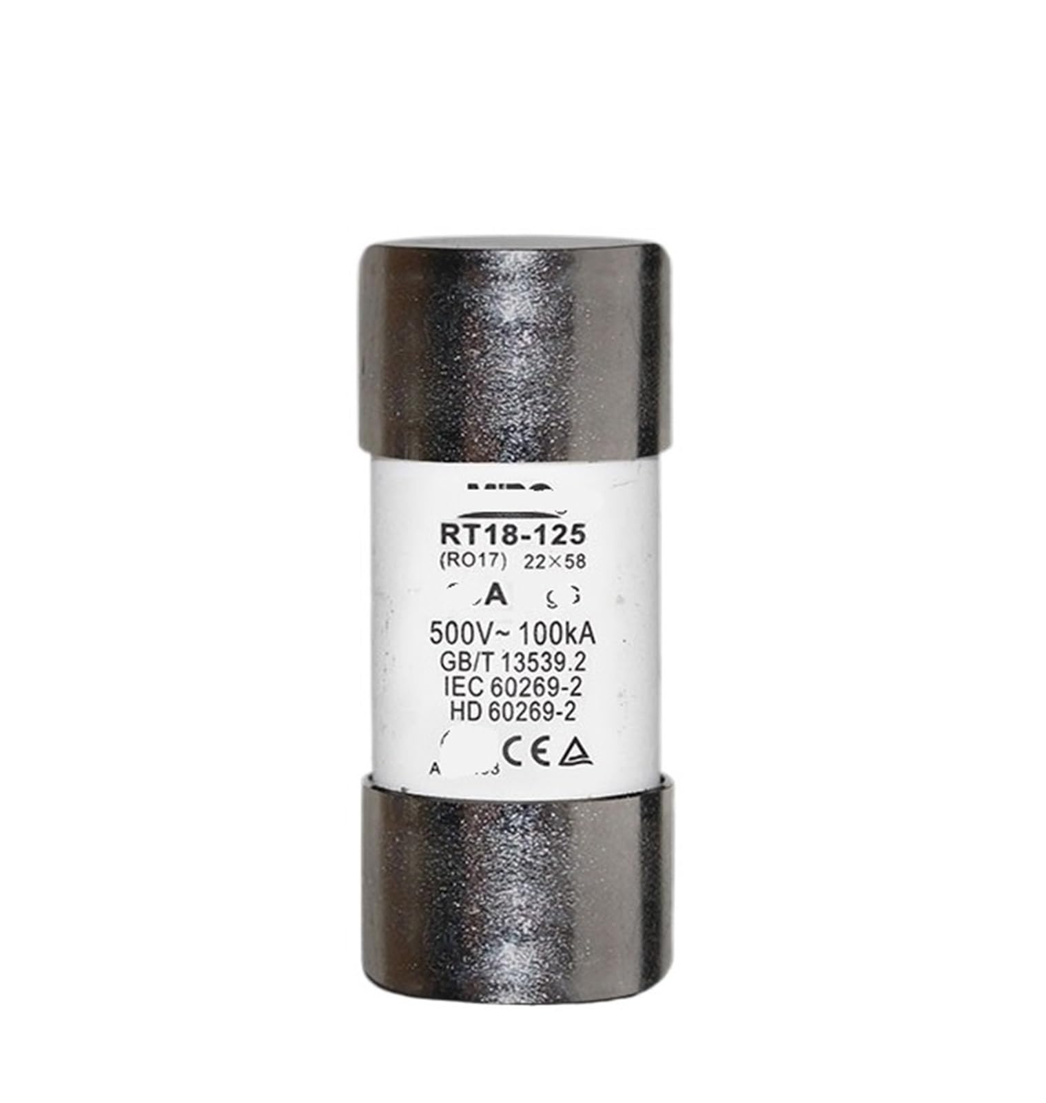 Fusible RT18-125 500V 100A de alta eficacia