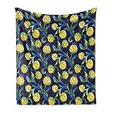 Ambesonne Artichoke Throw...