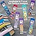 Mark-My-Time Digital Bookmark and LED Book Light - Timer and Book Mark for Kids with LED Book Light, Cool Bookmarks and Reading Incentives, Christmas Gift & Stocking Stuffer - 3D Rainbow Poop Emoji