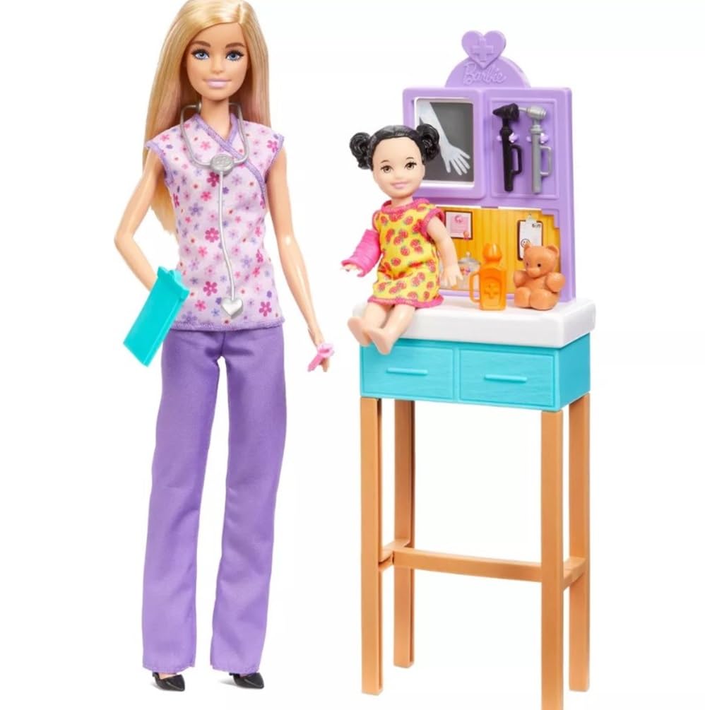 Barbie Doll & Accessories Makeup Artist Fashion Doll (Doctor)