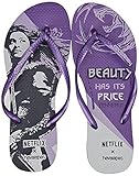 Material: Rubber Sonne Havaianas Damen Slim Yennefer The Witcher Netflix Flip-Flop, Marineblau, 39/40 EU
