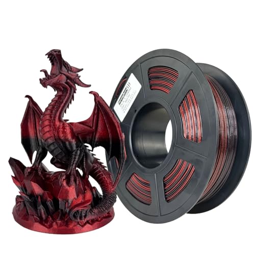 Filament Stronghero3D PLA RED RAINBOW SILK