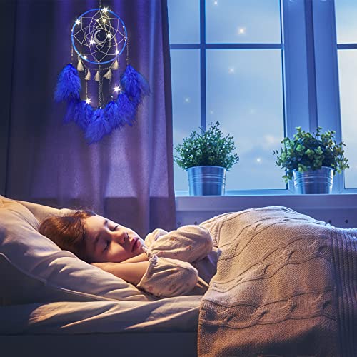 image for Nice Dream Dark Blue Dream Catchers, Room Nursery Decor for Girls Boys