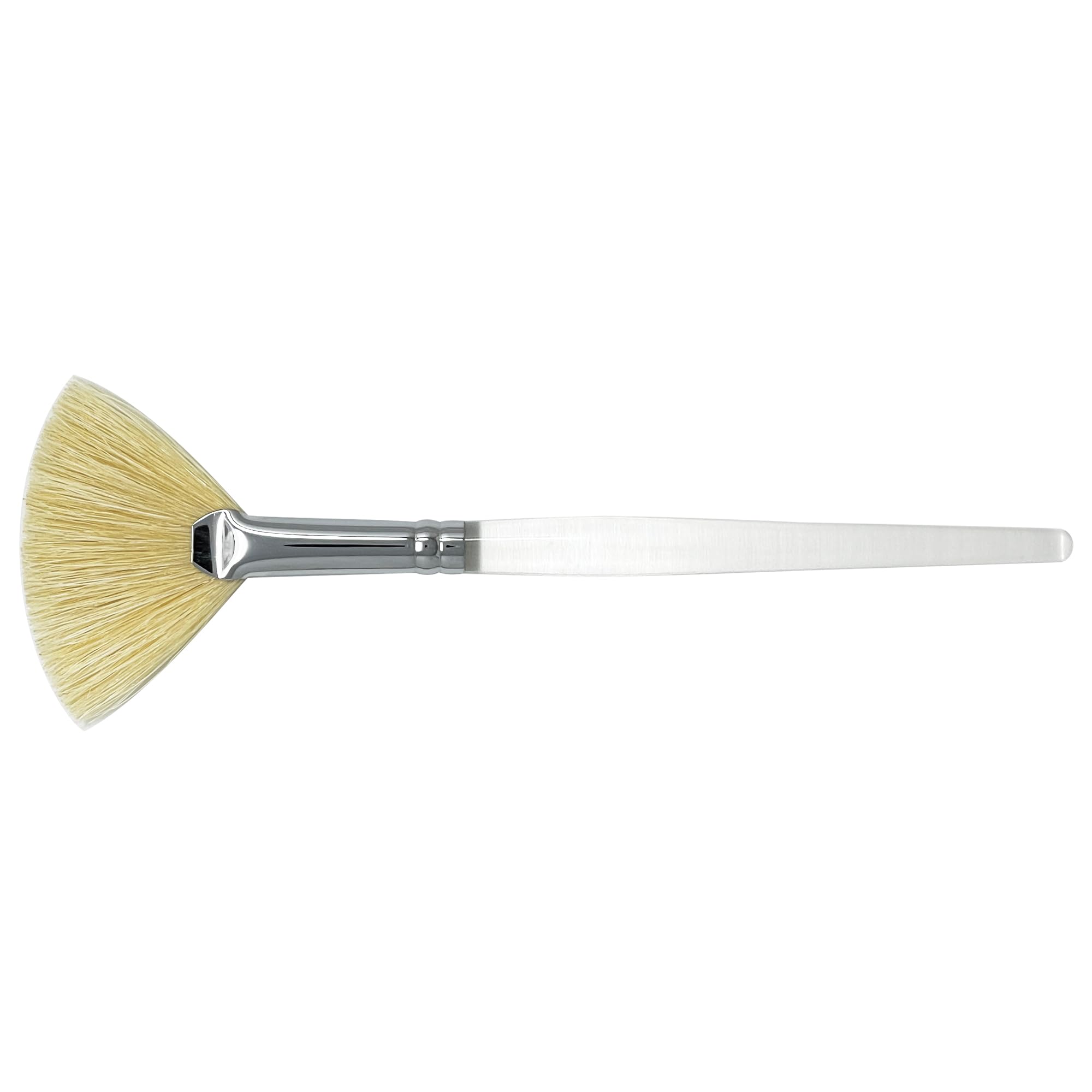 APPEARUS Boar Bristle Facial Fan Brush – Professional Face Mask & Acid Peel Applicator, Esthetician Spa Skincare Tool (3-Pack)