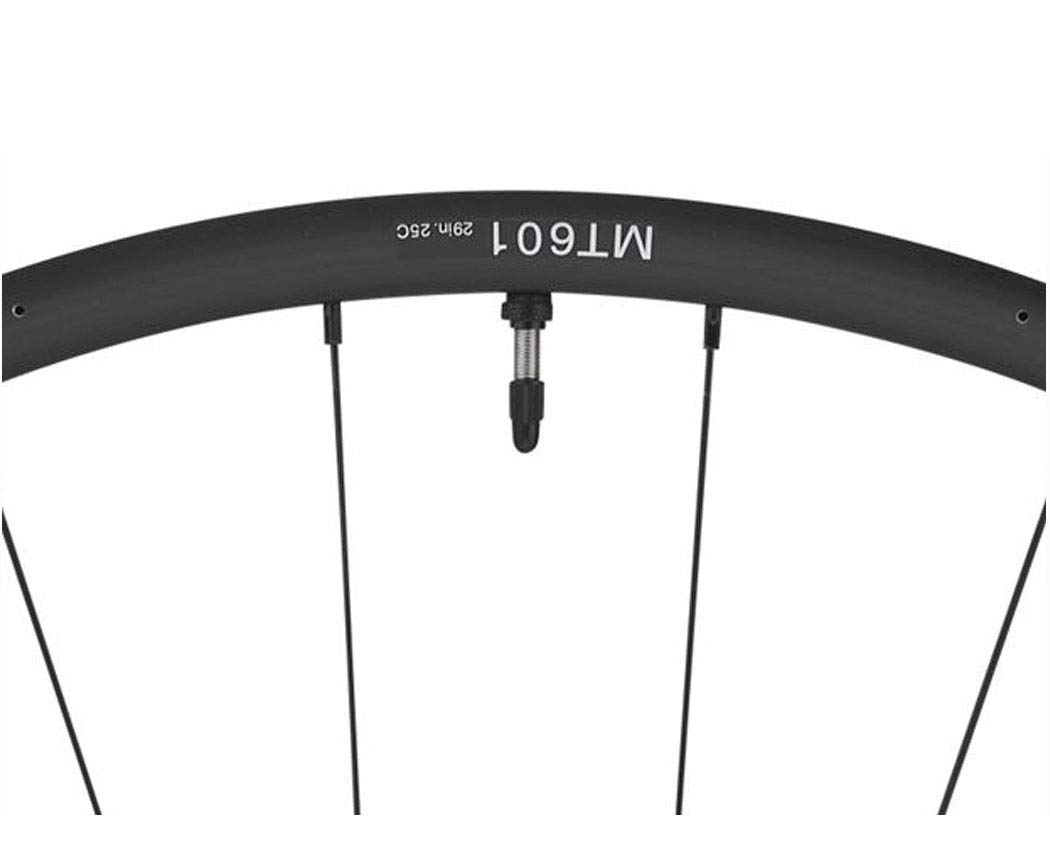 SHIMANO MT601 FRONT WHEEL 24H BLACK CL DISC