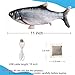 Electric Floppy Fish Cat Toy, Moving Cat Kicker Fish Toy, 11