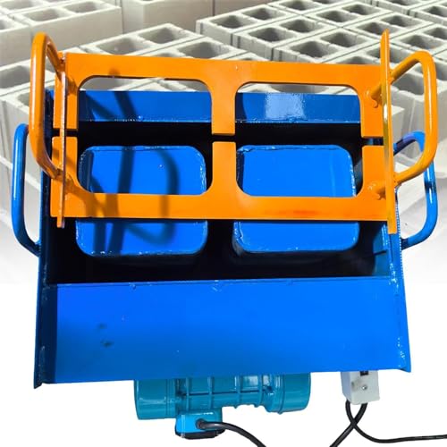 Cement Block Forming Machine, Brick Making, Multiple Molds Optional, 23kn Pressure, 45s Fast, 30 Bricks/H, Suitable for Home Use, Farm Manufacturing(H1)