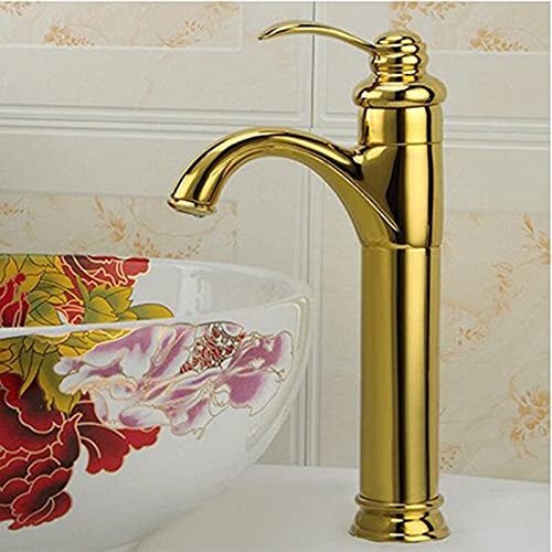 Mitigeur salle de bain d'eau pour vasque moderne et baignoire design SLT0080L-G