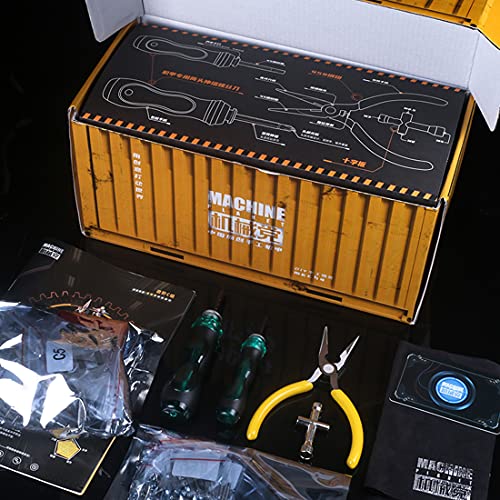Kit meccanico per l'assemblaggio Mecha Explorer in metallo 3D (673 pezzi)