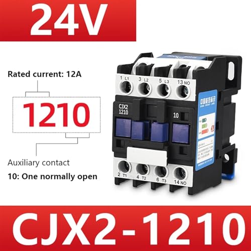 Contacteur CA CJX2 pour Commande Automatisme Industriel 12A 220V - 3