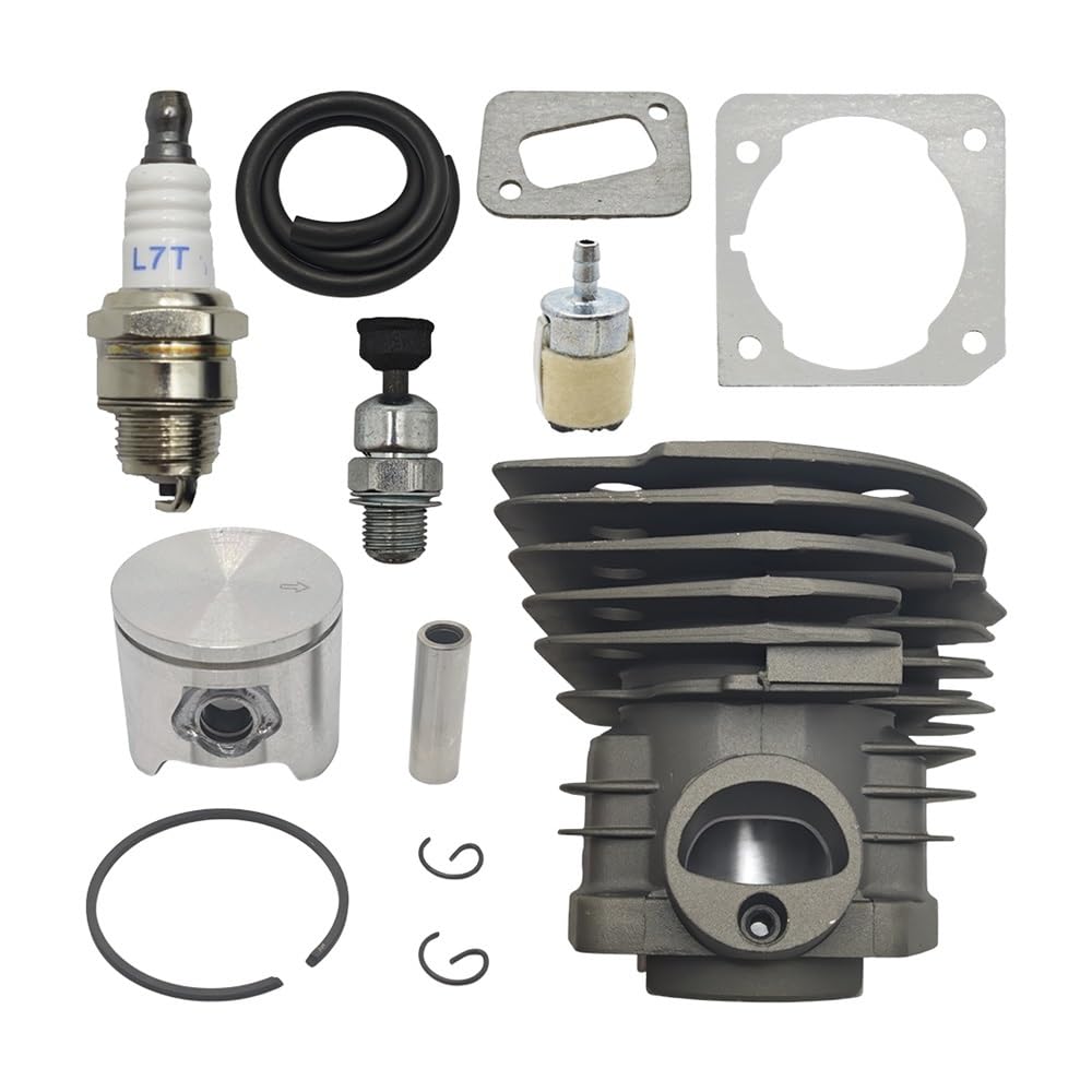 Ctasrim One Color 44Mm Cylinder Piston Kit Compatible With 350 351 353 346 2150 2149 2152 2153 Chain Saw