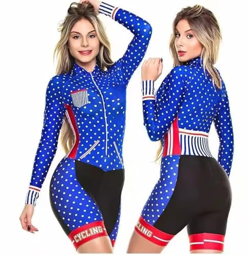 Combinaison de cyclisme manches longues femme contre le vent froid XXL