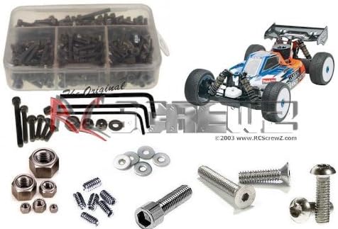 RC Screwz Associated RC8.2 / Factory Stainless Steel Screw Kit