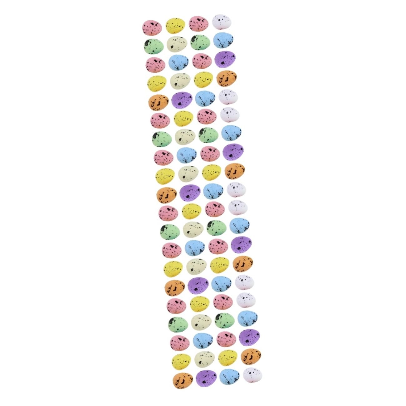 Tofficu 800pezzi Uova di Pasqua Colorate da Miniature Decorative per Decorazioni Pasquali e Riempimento Cestini per e FESTIVITÀ Pasquali