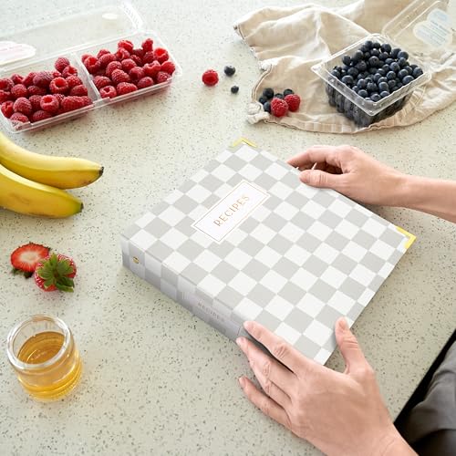 Aesthetic Recipe Binder with Waterproof Cover - The Perfect Recipe Book with Plastic Sleeves to Write in Your Own Recipes - Quality Blank Cookbook Binder, Cards incl. by ZICOTO - Image 3