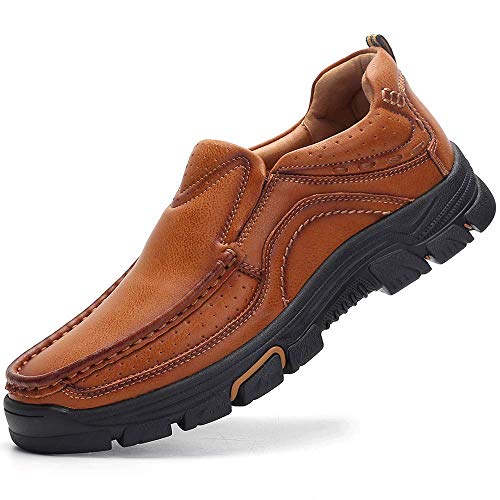 Venshine Mens Casual Slip On Loafers Shoes Walking Dress Leather Shoes